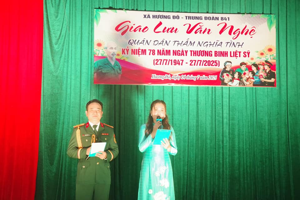 Tổ chức thành công đêm giao lưu văn nghệ kỷ niệm 78 năm ngày Thương binh - Liệt sỹ