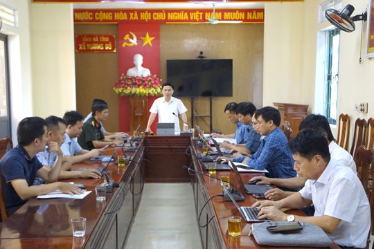 UBND xã Hương Đô tổ chức Hội nghị đánh giá tình hình kinh tế - xã hội, quốc phòng - an ninh 6 tháng đầu năm 2026
