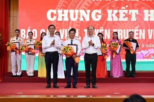 Đồng chí Đinh Hữu Cảnh đạt giải Nhì Hội thi báo cáo viên, tuyên truyền viên giỏi tỉnh Hà Tĩnh năm 2026