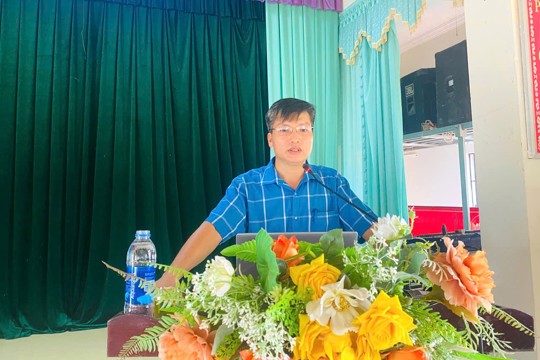 UBND xã Hương Đô tổ chức tập huấn tuyên truyền, phổ biến pháp luật về quản lý, bảo vệ rừng và phòng cháy, chữa cháy rừng 