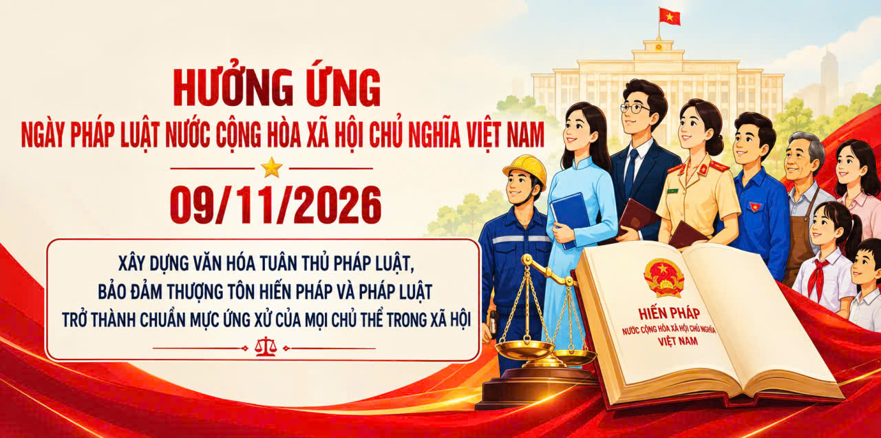 Hưởng ứng Ngày Pháp luật nước Cộng hòa xã hội chủ nghĩa Việt Nam