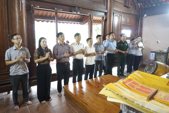 Xã Hương Đô long trọng tổ chức Lễ tế Đền Tam Tòa năm 2026