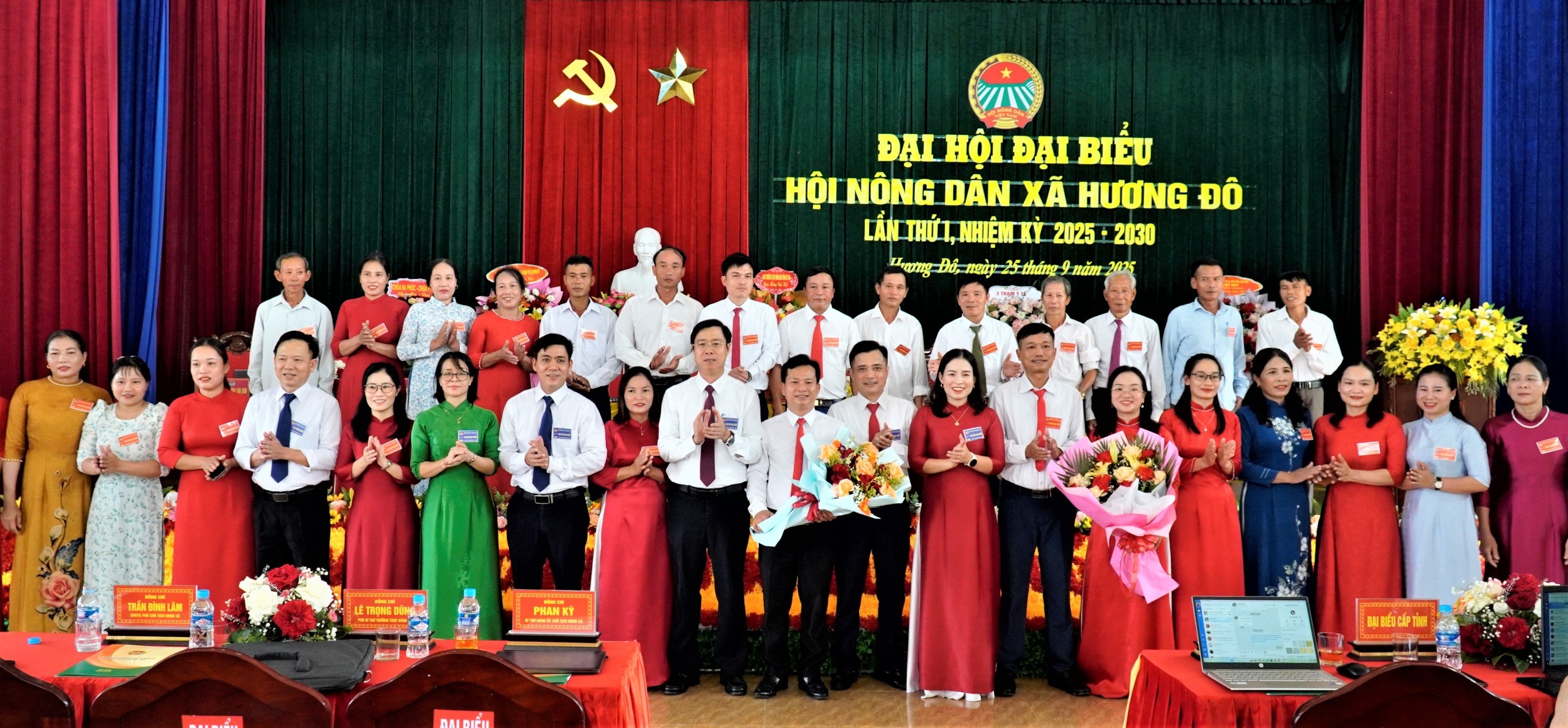 Đại hội đại biểu Hội Nông dân xã Hương Đô lần thứ I, nhiệm kỳ 2025-2030 